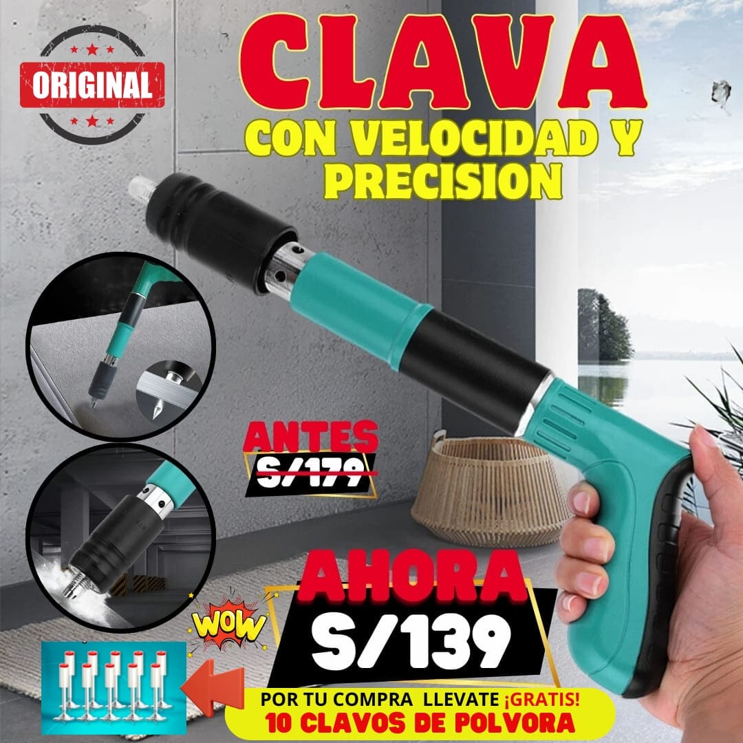 PISTOLA DE CLAVOS