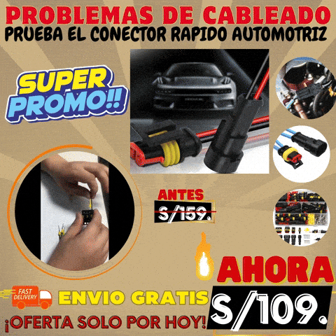 CONECTOR RAPIDO AUTOMOTRIZ