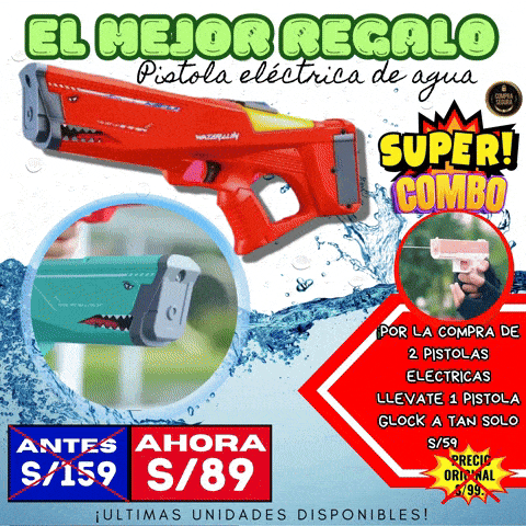 PISTOLA ELÉCTRICA DE AGUA