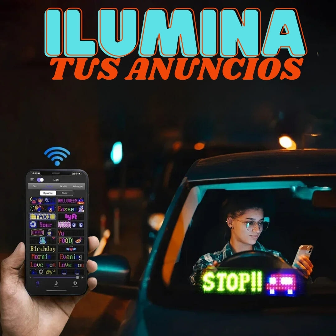 PANEL DE SEÑAL DE LUZ LED PARA PUBLICIDAD