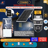CAMARA SOLAR 4G DE 3 LENTES CON CHIP