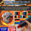 KIT TERMORRETRÁCTIL DE 328 PIEZAS CON PISTOLA DE AIRE CALIENTE