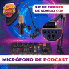 KIT DE TARJETA DE SONIDO DE MÍCROFONO DE PODCAST