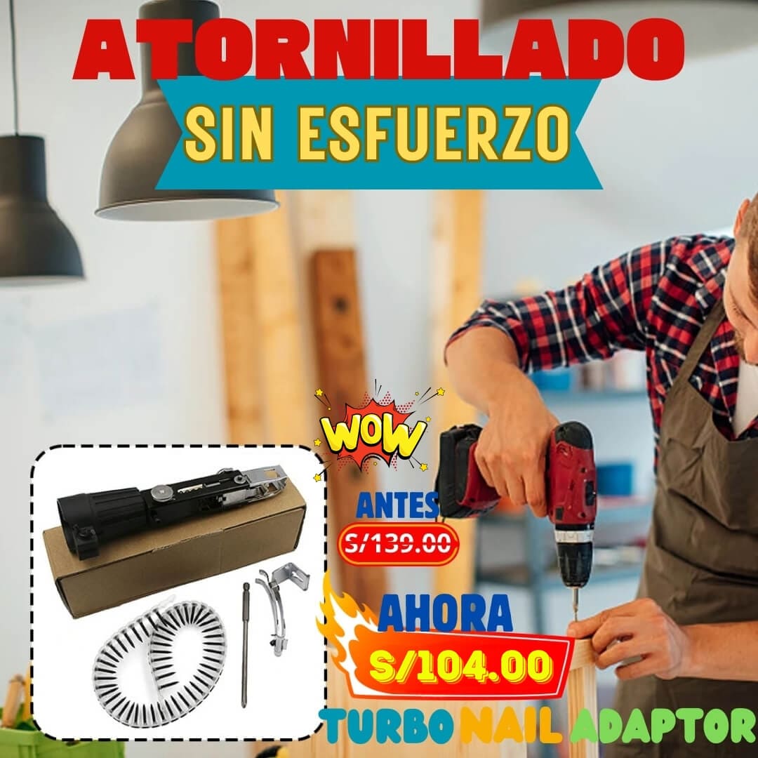 PISTOLA DE TORNILLO PARA TALADRO
