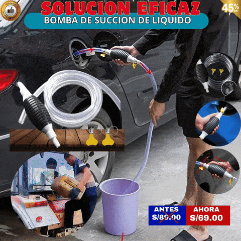 BOMBA DE SUCCION DE LIQUIDO