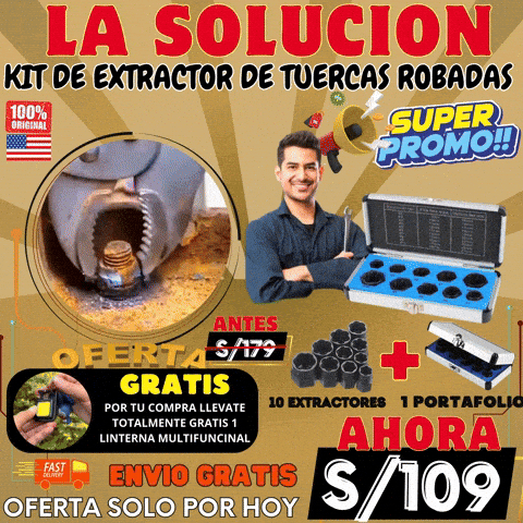 EXTRACTOR DE TUERCAS