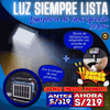 LÁMPARA DE EMERGENCIA SOLAR