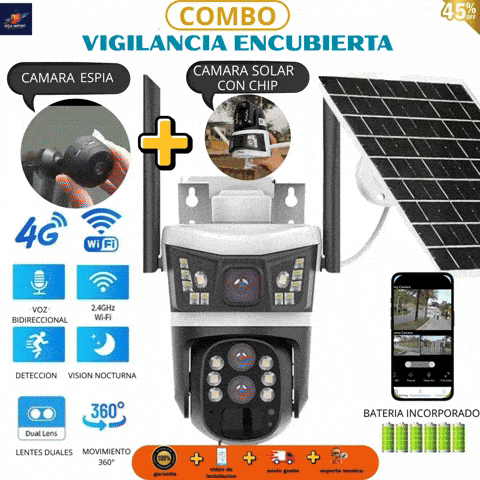 COMBO VIGILANCIA ENCUBIERTA