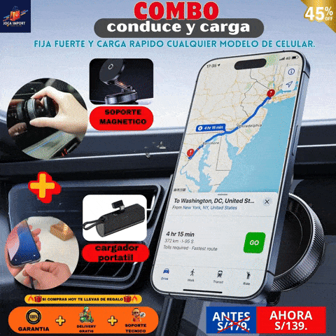 COMBO CONDUCE Y CARGA